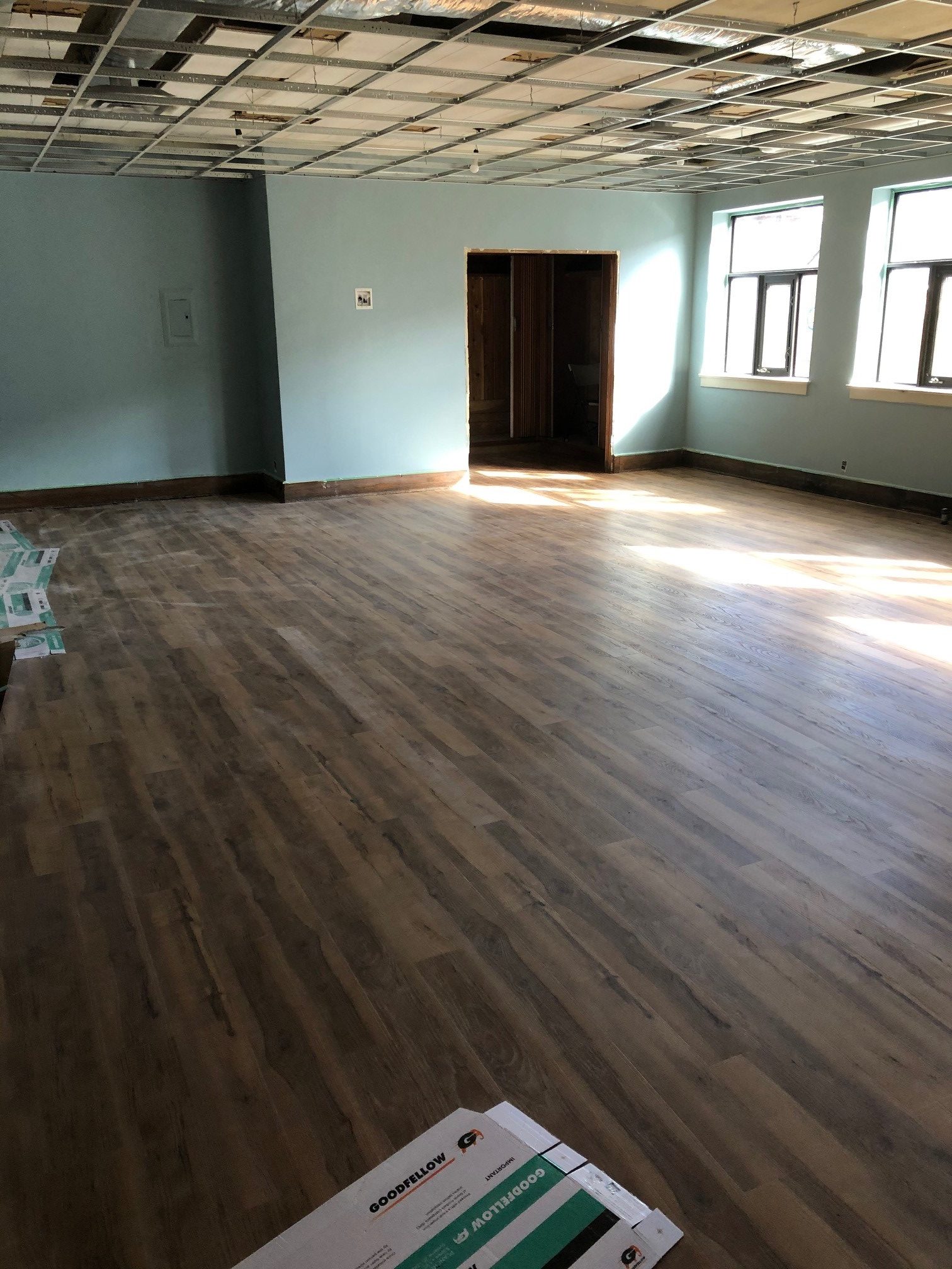 Finished Lounge Floor