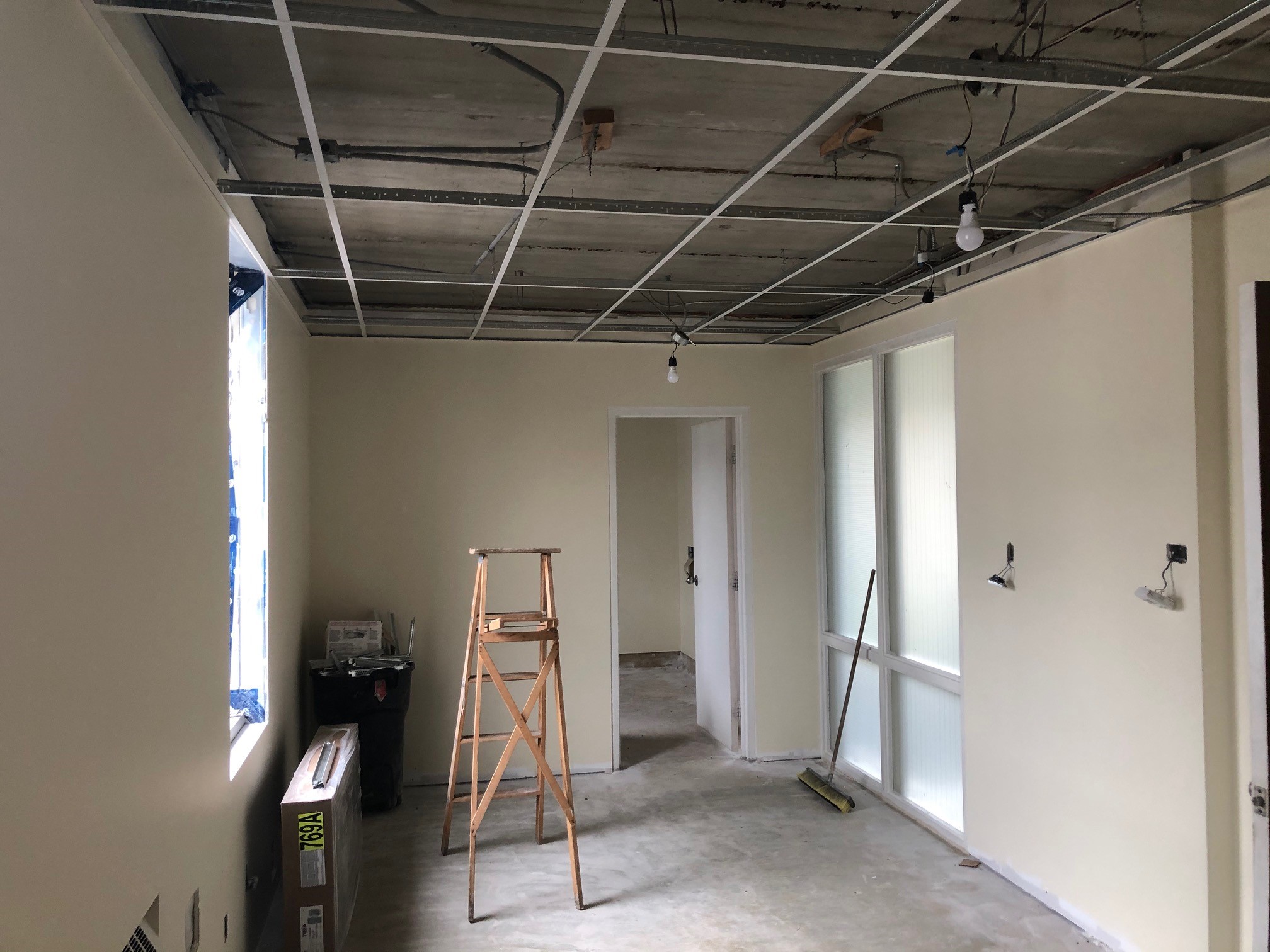 Bugbee Office with Drywall